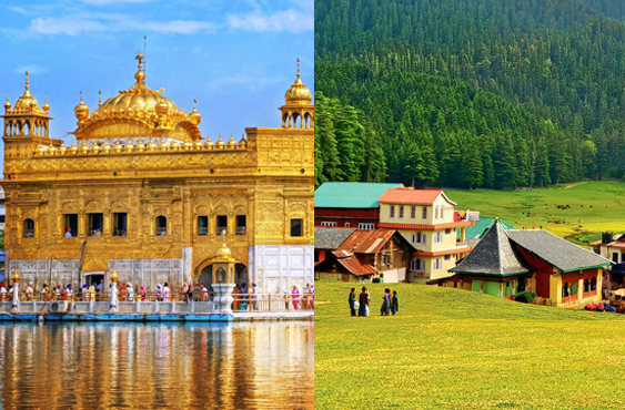 All Sightseeing Famous tourist spot of Amritsar - Dharamshala - Dalhousie